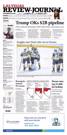 Las Vegas ReviewJournal - 21 May 2026