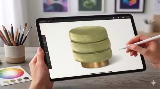 Procreate Masterclass: The Realistic Pouf Texture