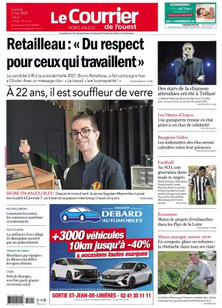 Le Courrier de l’Ouest (Nord Anjou) - 2 mai 2026
