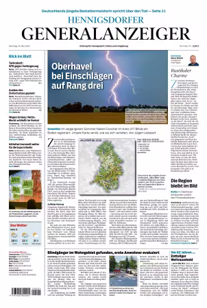 Hennigsdorfer Generalanzeiger - 19 Mai 2026