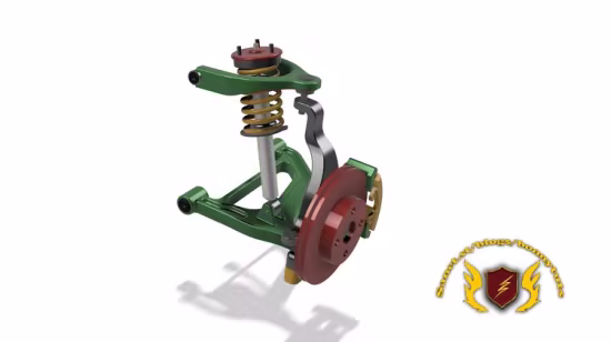 Concept Design of a Double Wishbone Suspension in Fusion 360