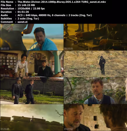 The Water Diviner 2014 1080p Bluray DD5.1 x264-TURG