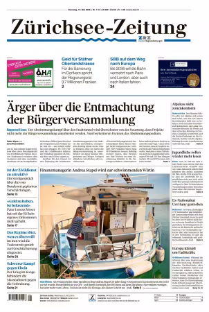 ZurichseeZeitung - 19 Mai 2026