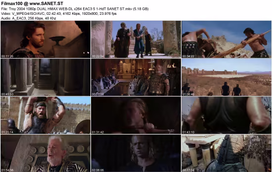 Troy 2004 1080p DUAL HMAX WEB-DL x264 EAC3 5.1-HdT