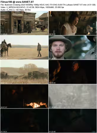 Butchers Crossing 2023 WEBRip 1080p HEVC AAC ITA ENG SUB ITA-Lullozzo