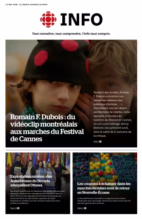 RadioCanada Info - 15 mai 2026