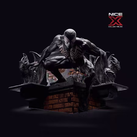 Nice X Collectibles – Symbiote Spiderman – 3D Print Model