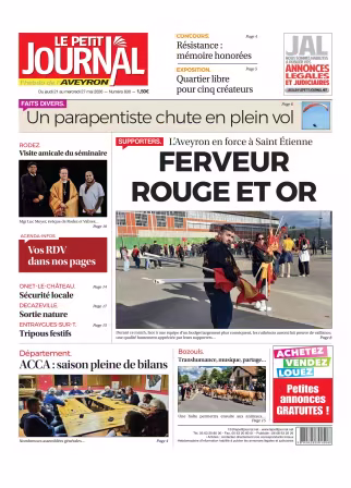 Le Petit Journal L'hebdo local de l'Aveyron - 21 mai 2026