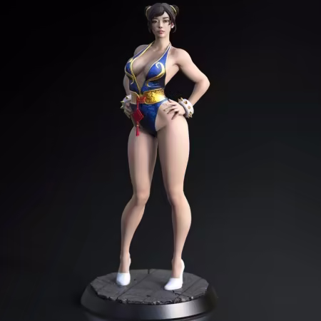 Chun-Li Suit 2 – 3D Print Model