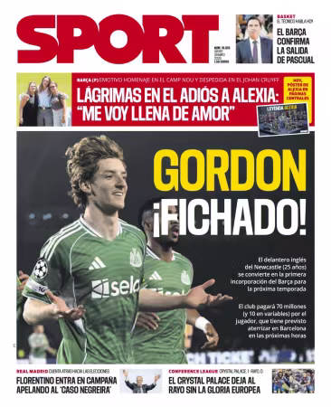 Sport - 28 mayo 2026