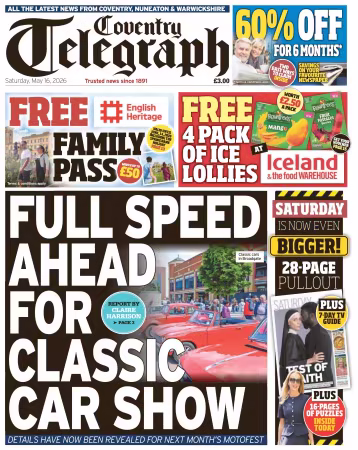 Coventry Telegraph - 16 May 2026