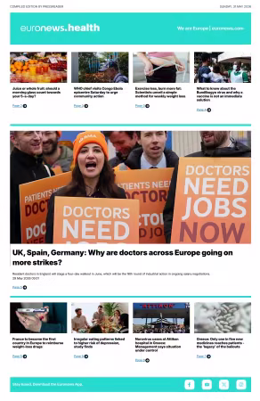 Euronews Health (English) Compiled Edition - 31 May 2026