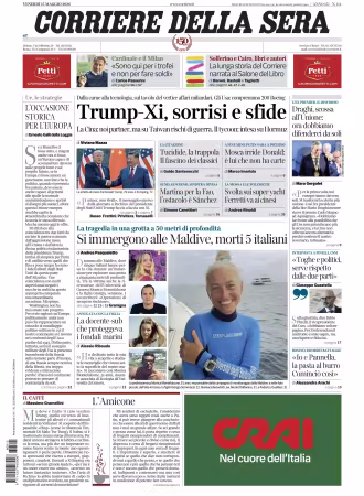 Corriere della Sera - 15 maggio 2026