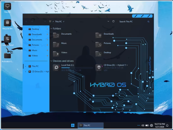 Windows 11 Pro 25H2 Build 26200.8457 HYBRID 11 Edition