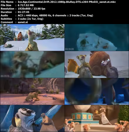 Ice Age Continental Drift 2012 1080p BluRay DTS x264-PRoDJi