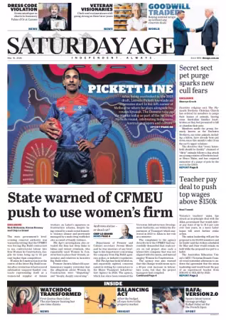Saturday Age - 16 May 2026
