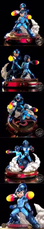Nacho CG – Fan Art – Mega Man – Diorama version – 3D Print Model