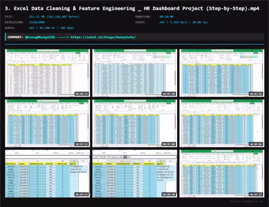 Excel Dashboard Masterclass: HR, KPIs &amp; PMO