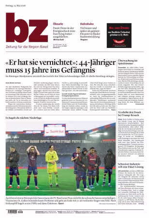 Bz Zeitung fur die Region Basel - 15 Mai 2026