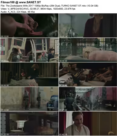 The Zookeepers Wife 2017 1080p BluRay x264 DuaL-TURKO