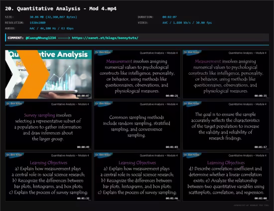 Quantitative Analysis &amp; Statistics in Psychology