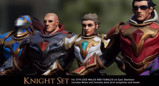 FAB - Fantasy Knight characters (4.27 - 5.7)