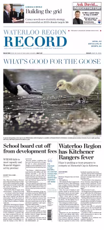 Waterloo Region Record - 15 May 2026