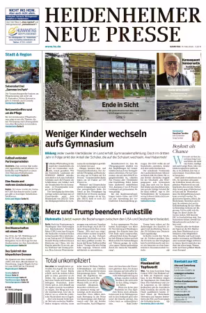 Heidenheimer Neue Presse - 16 Mai 2026