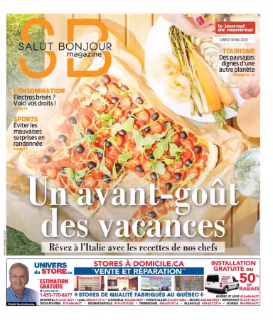 Le Journal de Montreal Salut Bonjour Magazine - 30 mai 2026