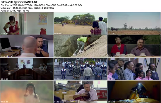 Poorna 2017 1080p WEB-DL H264 DD5.1 ESub-DDR