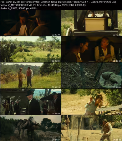 Jean de Florette 1986 Criterion 1080p BluRay x265 10bit EAC3 5.1 - Cabiria