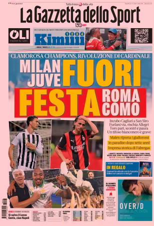 La Gazzetta dello Sport - 25 maggio 2026