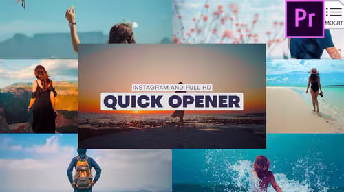 EE - Dynamic Fast Opener with Glitch Transitions and Grid Layouts - PSGA268