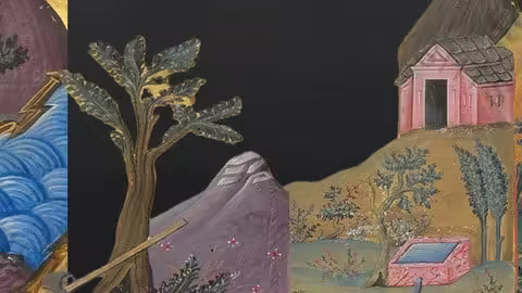 Landscape In Iconography - Painting Practice - Part 1