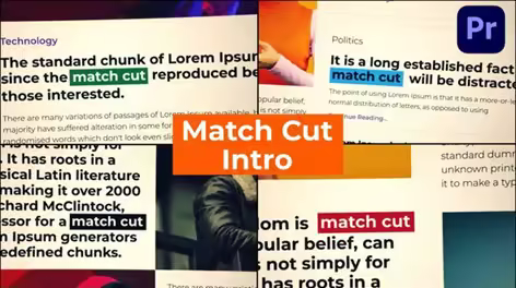 Videohive - Website Match Cut Intro MOGRT 62295324