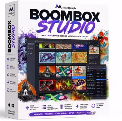Mt. Mograph Boombox Studio v1.0.7 (WiN)