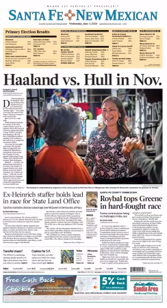 Santa Fe New Mexican - 3 June 2026