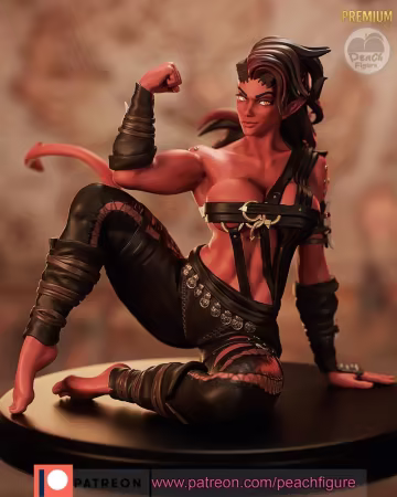 Peach Figure – Karlach – 3D Print Model