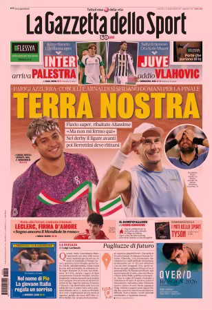La Gazzetta dello Sport Milano - 4 giugno 2026