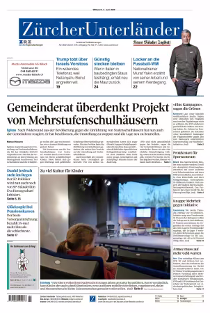Zurcher Unterlander - 3 Juni 2026