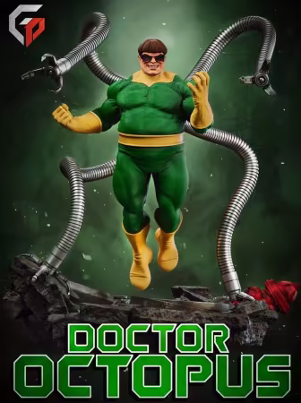 Geek Print – Doctor Octopus – 3D Print Model