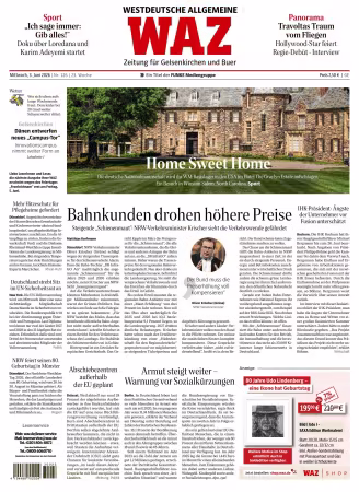 Westdeutsche Allgemeine Zeitung (Gelsenkirchen) - 3 Juni 2026