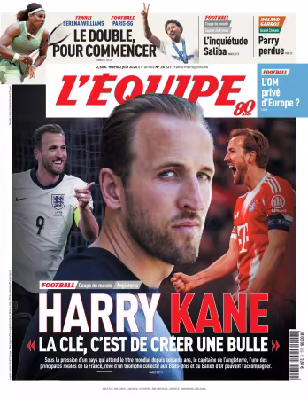 L'Equipe - 2 juin 2026