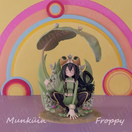 Munkuin – 34-Froppy green – 3D Print Model