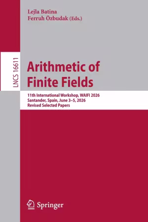 Arithmetic of Finite Fields: 11th International Workshop, WAIFI 2026