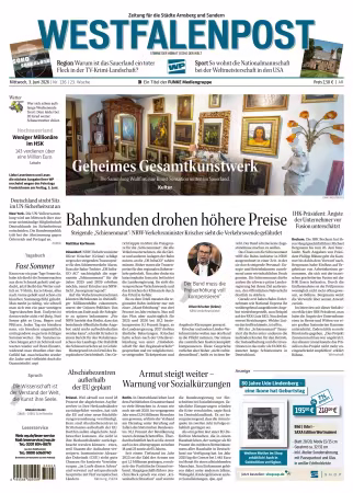 Westfalenpost (Arnsberg) - 3 Juni 2026
