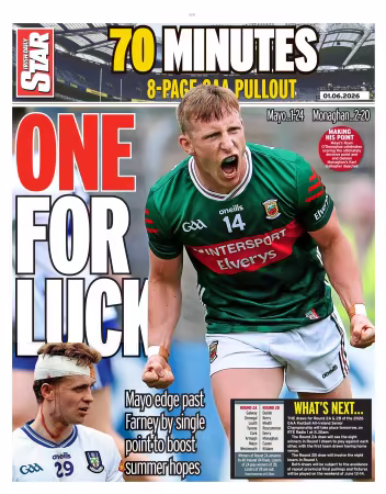 Irish Daily Star Fanatic - 1 June 2026