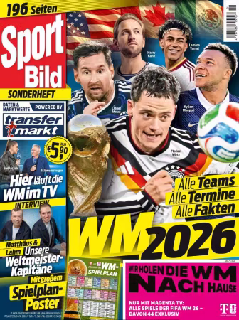 SPORT BILD Sonderhefte - Fifa WM, 2026