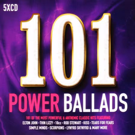 VA - 101 Power Ballads (2017)