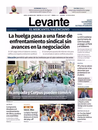 Levante EMV (Costera) - 4 junio 2026